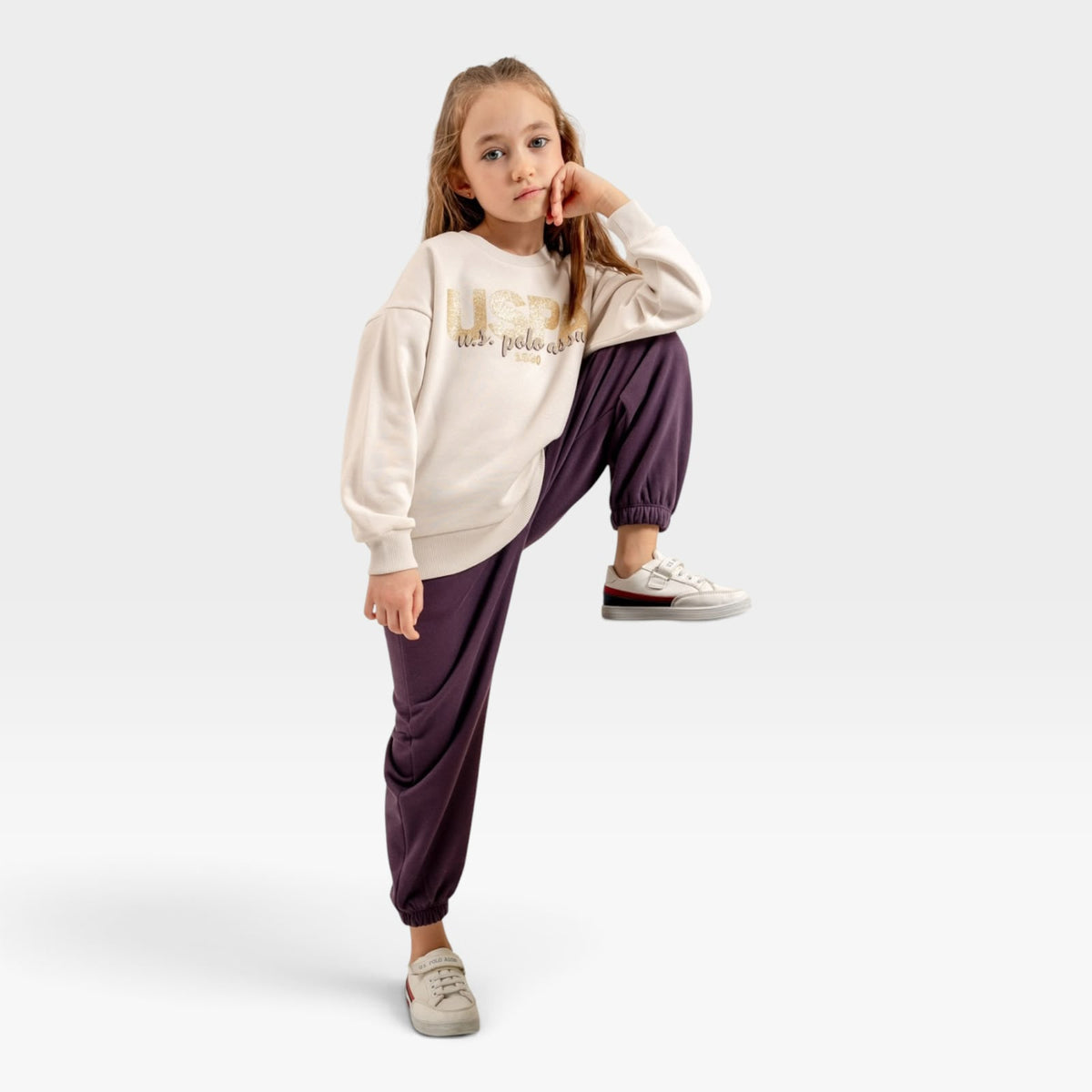 U.S. Polo Oxford Set - Purple