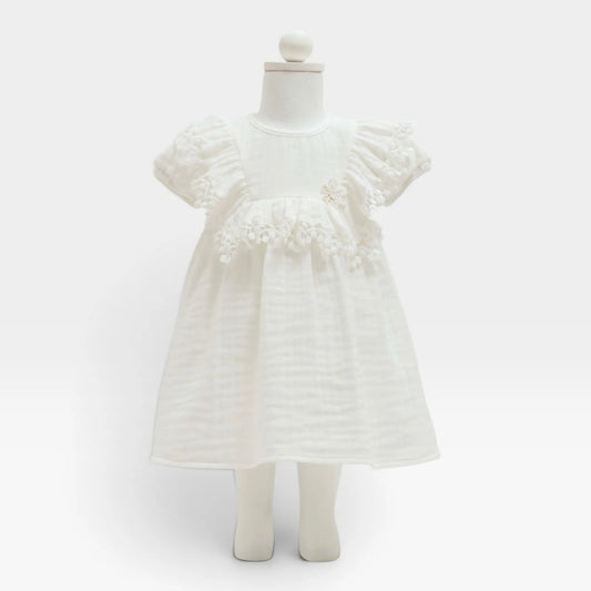 Rose Garden Dress - White - 1
