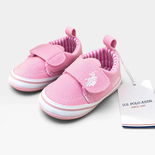U.S. Polo Baby Shoes - Pink - 1