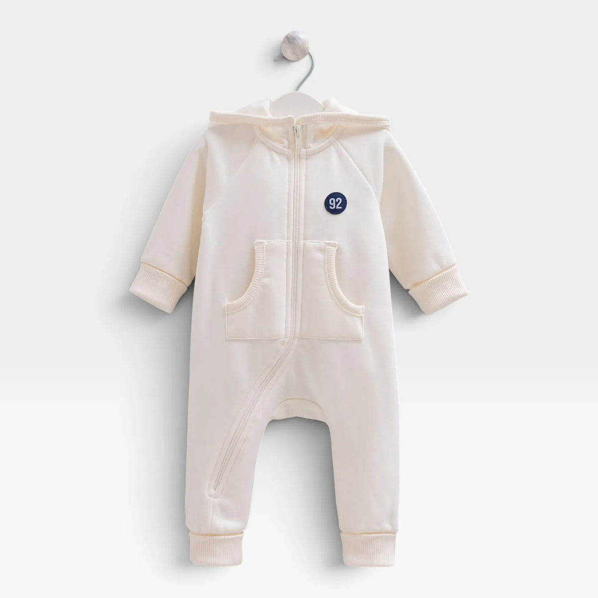 Little Explorer Baby Overall - ecru - 1