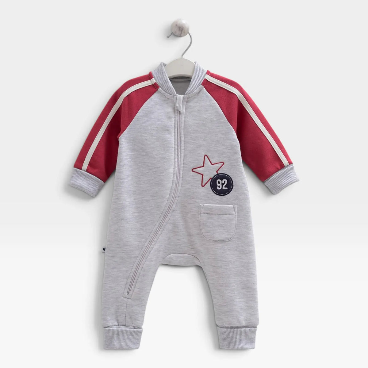 Gonativo Overall- grey red - 1
