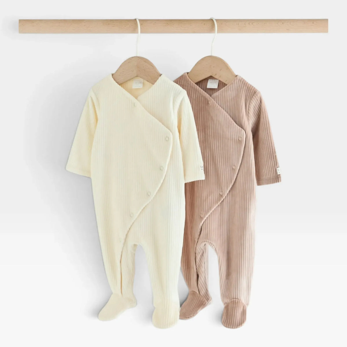 NEXT Neutral Fleece Baby Overall - 1