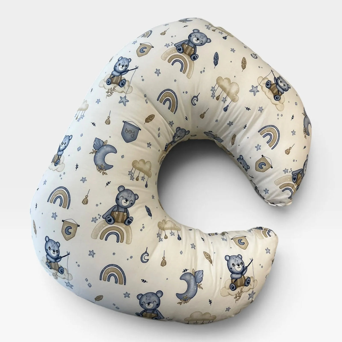 Blue Bear Breastfeeding Pillow - 1