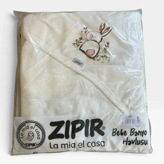 Rabbit Hooded Towel - 1