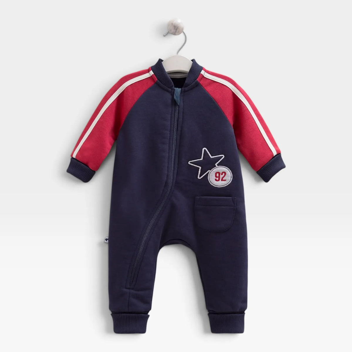 Gonativo Overall-navy red - 1
