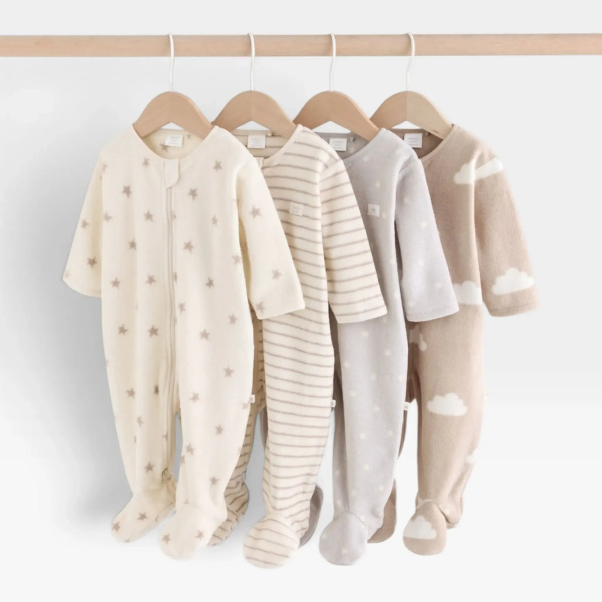 Stars Micro Fleece Overalls - 4 pieces - 1