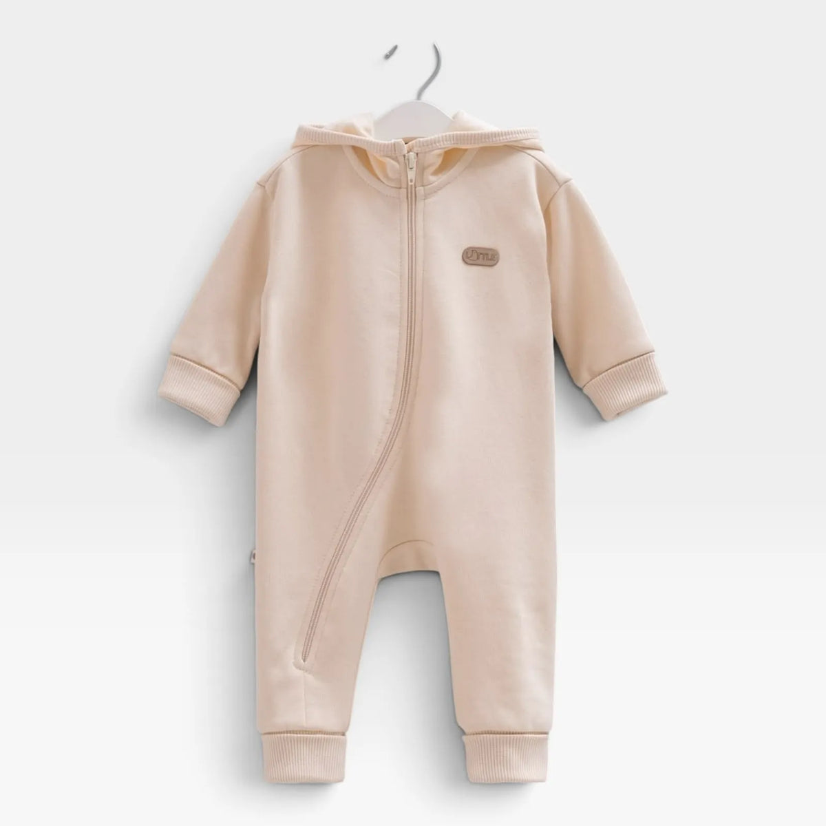 Peekaboo Baby Overall-beige - 1
