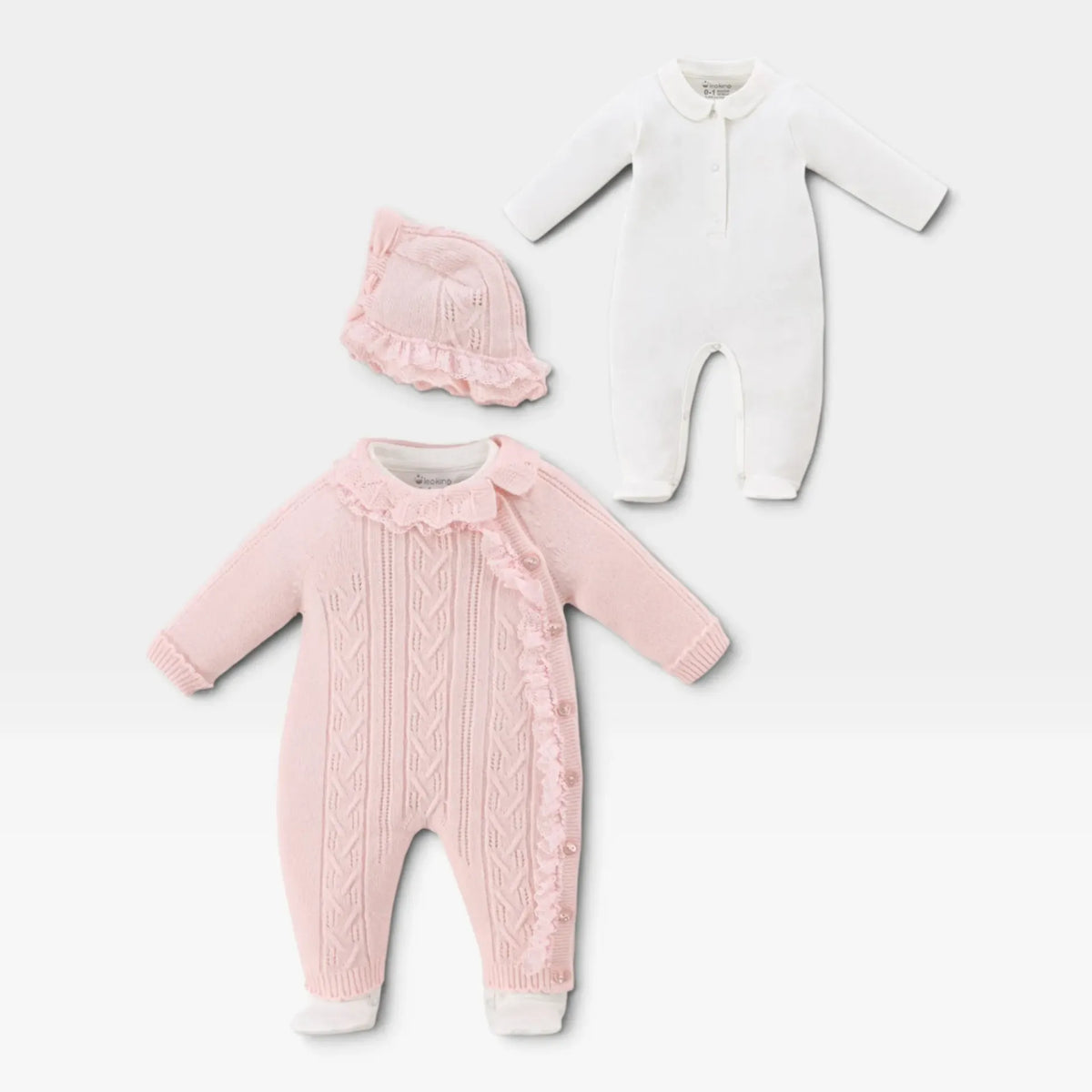 Kantina Overall Set-pink - 1